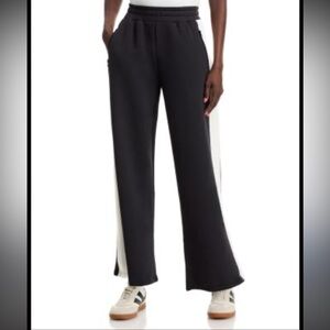 Vintage Havana Black and White  color block Women's Wide-Leg Pants size small